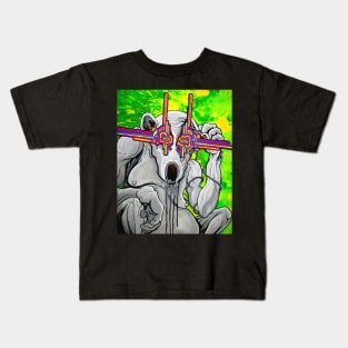 The Mushroom Chimp Kids T-Shirt